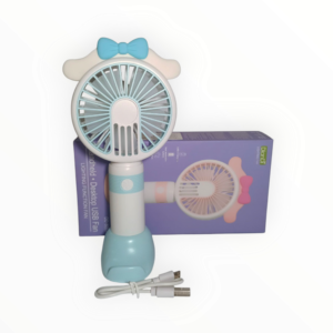 Portable Handheld Spray Fan – USB Rechargeable Mini Cooling Fan with 3 Speeds, 500mAh Battery & Humidifier Function